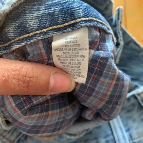 Vintage y2k American eagle micro mini denim skirt - Picture 8 of 8